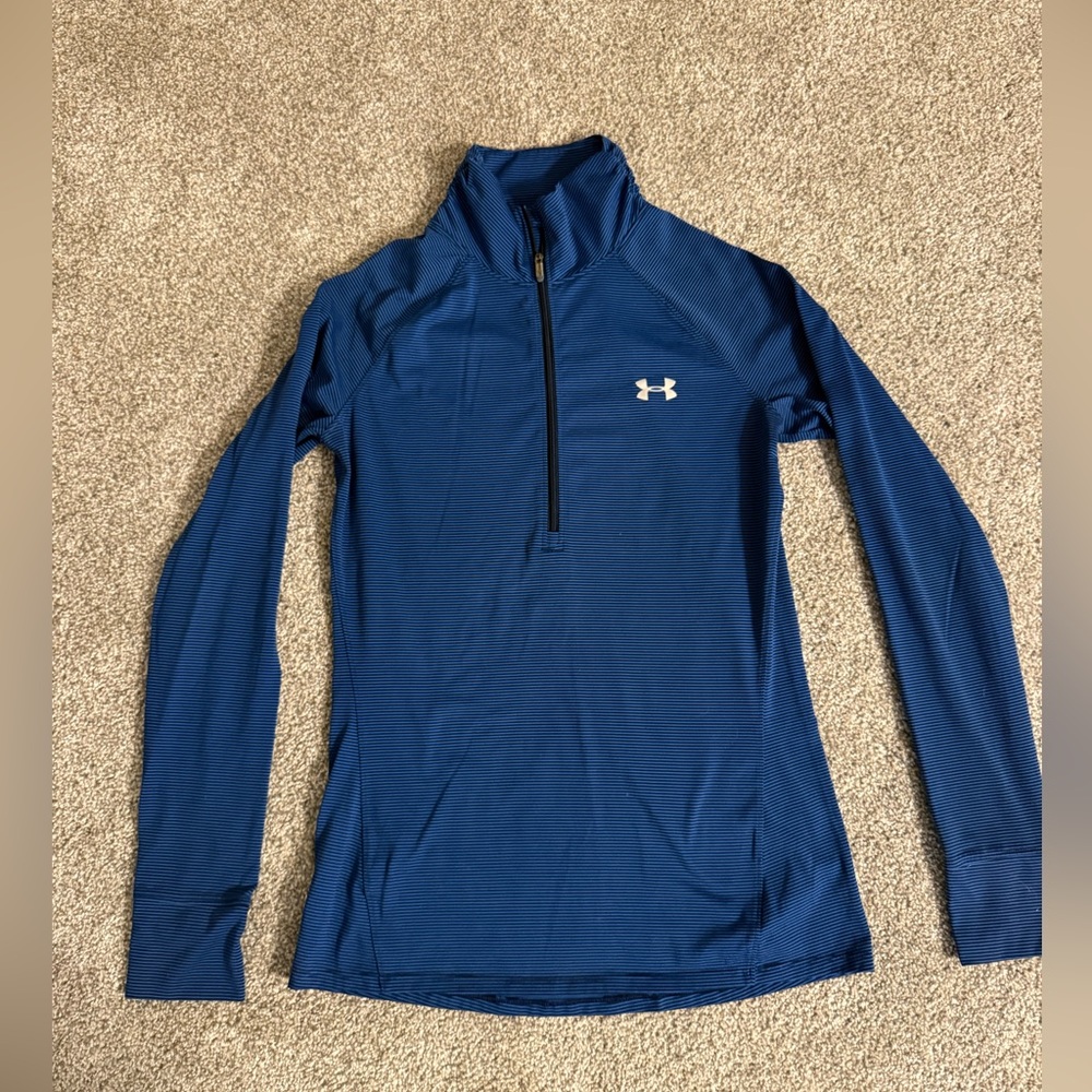 Under Armour Women's Navy Long Sleeve Tee